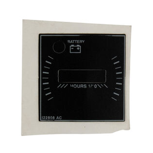 LABEL-HOUR METER 33