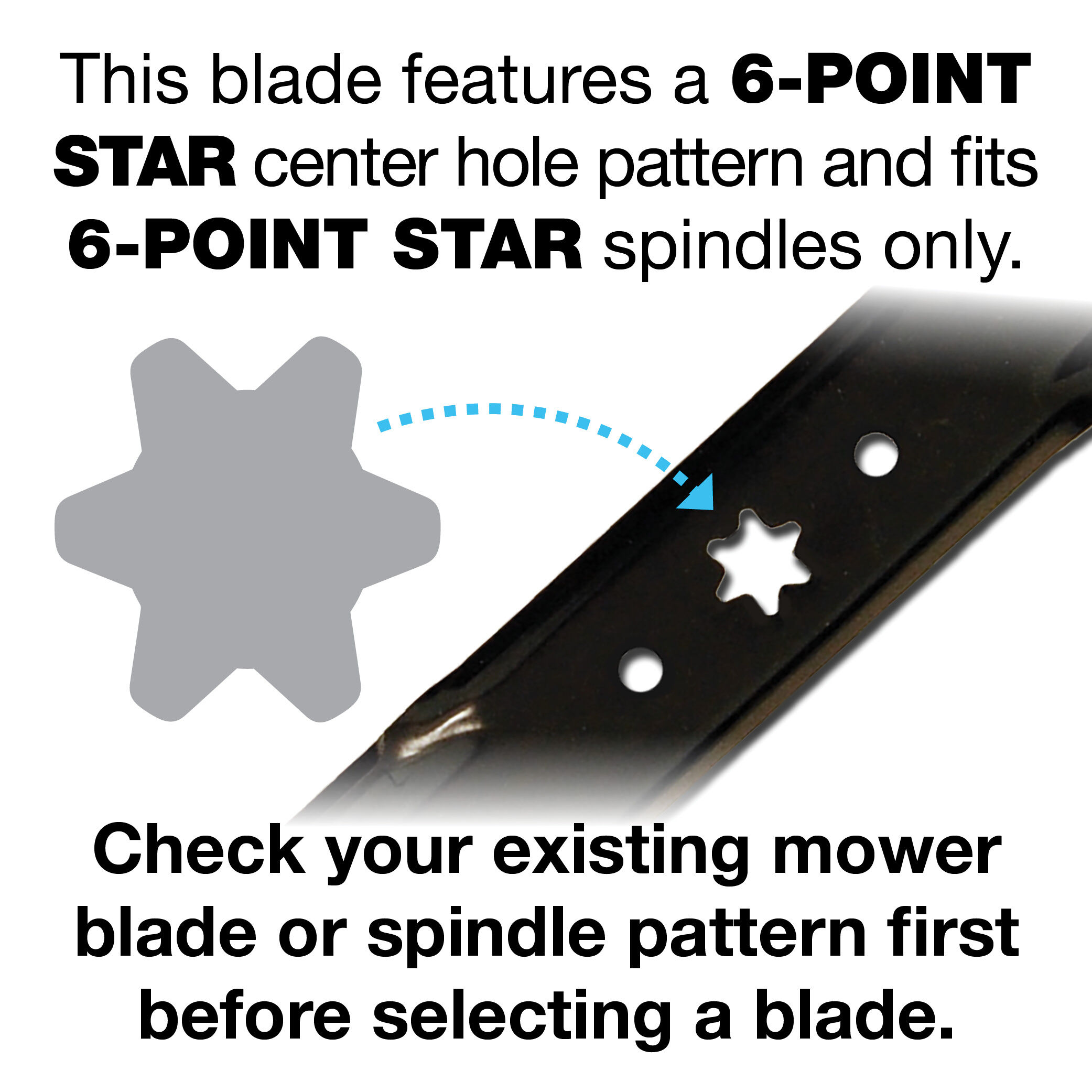 BLADE 23.25 MULCHING 46 W