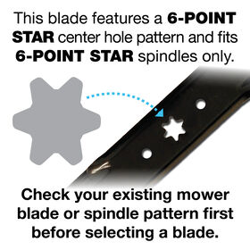 2-in-1 Blade for 50-inch Cutting Decks