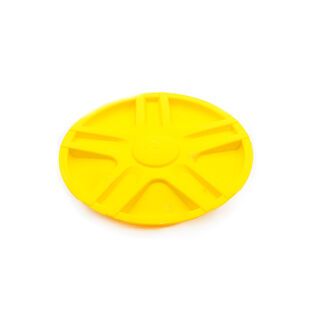 HUBCAP-8" BRUTE YELLOW