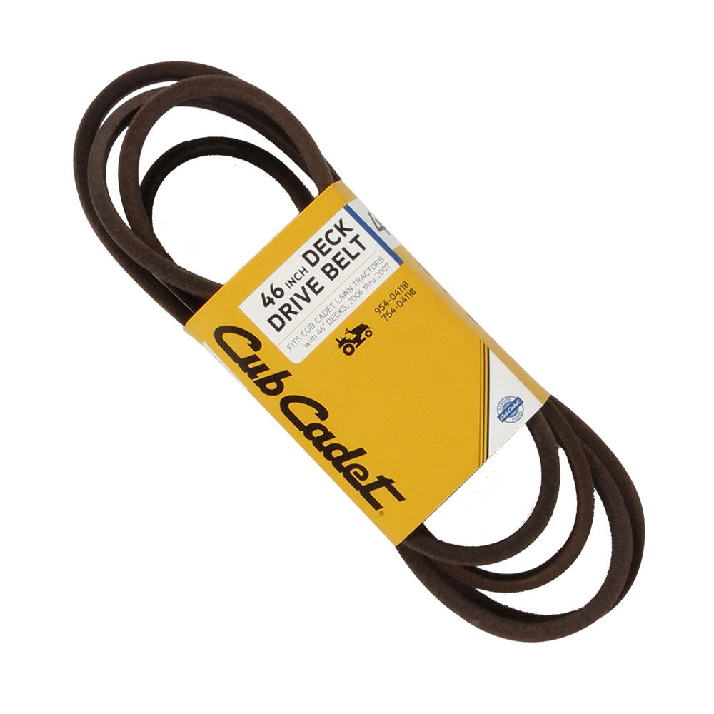 Cub Cadet Riding Mower 46 inch Deck Drive Belt OCC 754 04118 Cub Cadet Canada