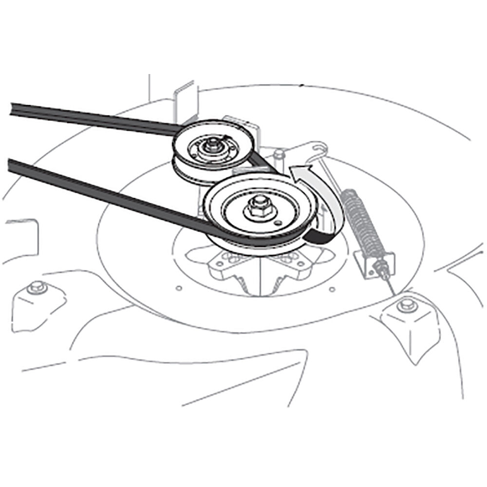 BELT V TYPE A SEC 43.5 LG 954 05001 Cub Cadet Canada