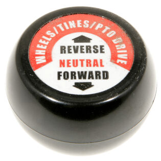 Knob W/Inlay-Fwd/R