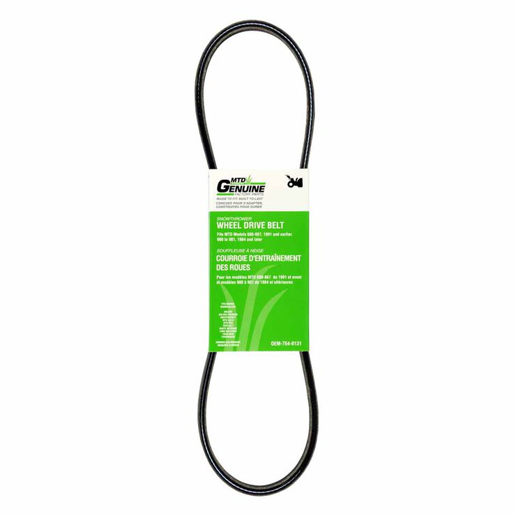 Snow Blower Wheel Drive Belt - 35.5&quot;