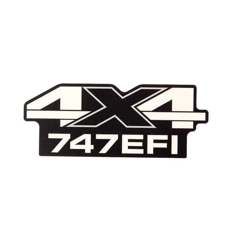 LABEL-UV BED 747 EFI