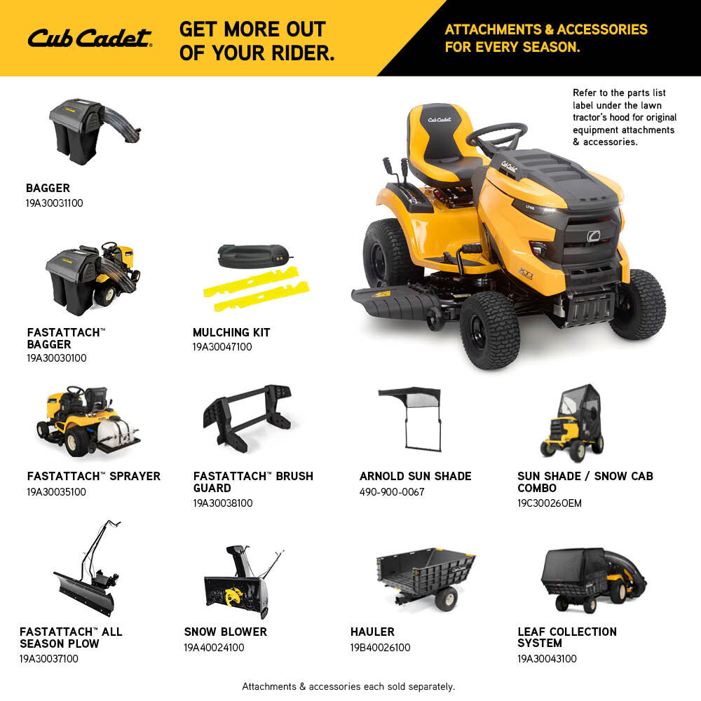 Cub cadet xt1 46 oil filter discount