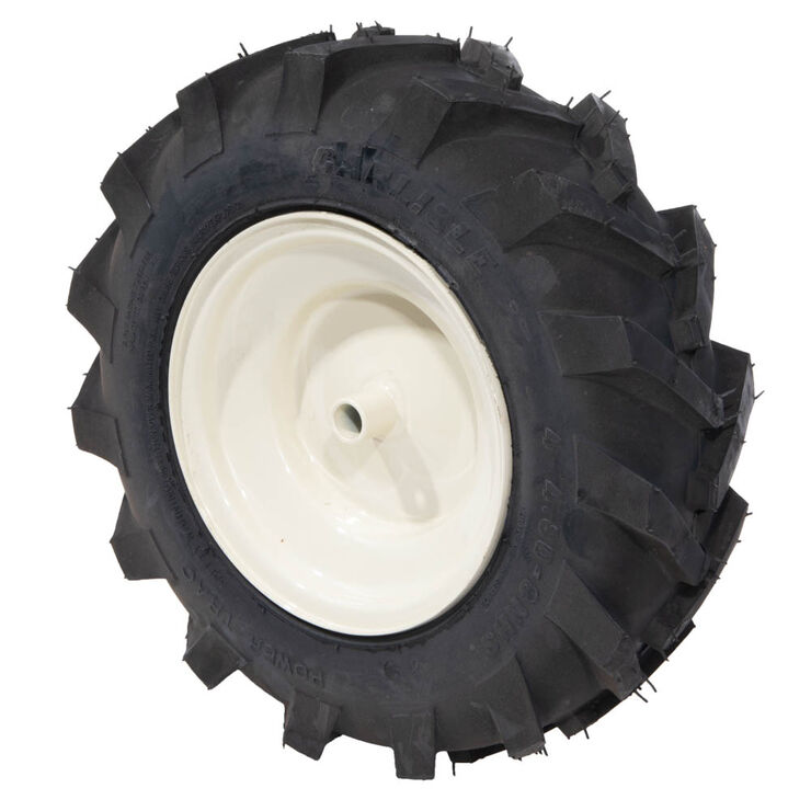 Tire and Rim Assembly 16 x 4.6 x 8 (Beige)