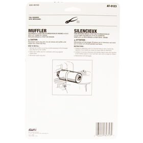 Muffler - 4-8HP engines - Briggs &amp; Stratton, Tecumseh, Kohler