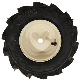 Tire and Rim Assembly 13x5-6 (Beige)