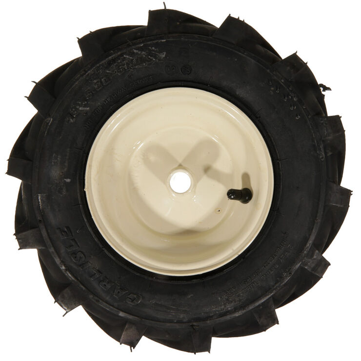 Tire and Rim Assembly 13x5-6 (Beige)