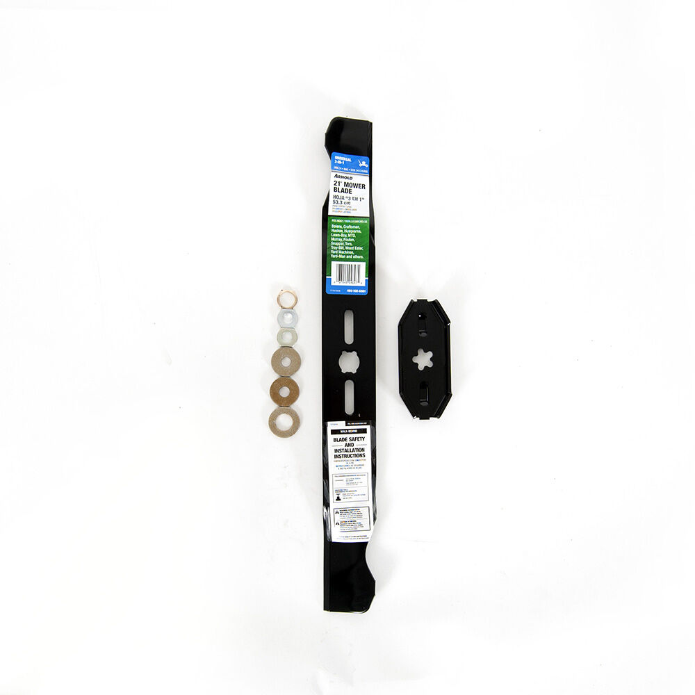 Universal mulching blade clearance