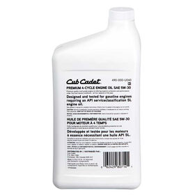 Cub Cadet 32-oz - 4-Cycle Engines 5W-30 Conventional Engine Oil