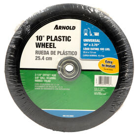 Wheel - 10&quot; x 2.75&quot; Ribbed Tread