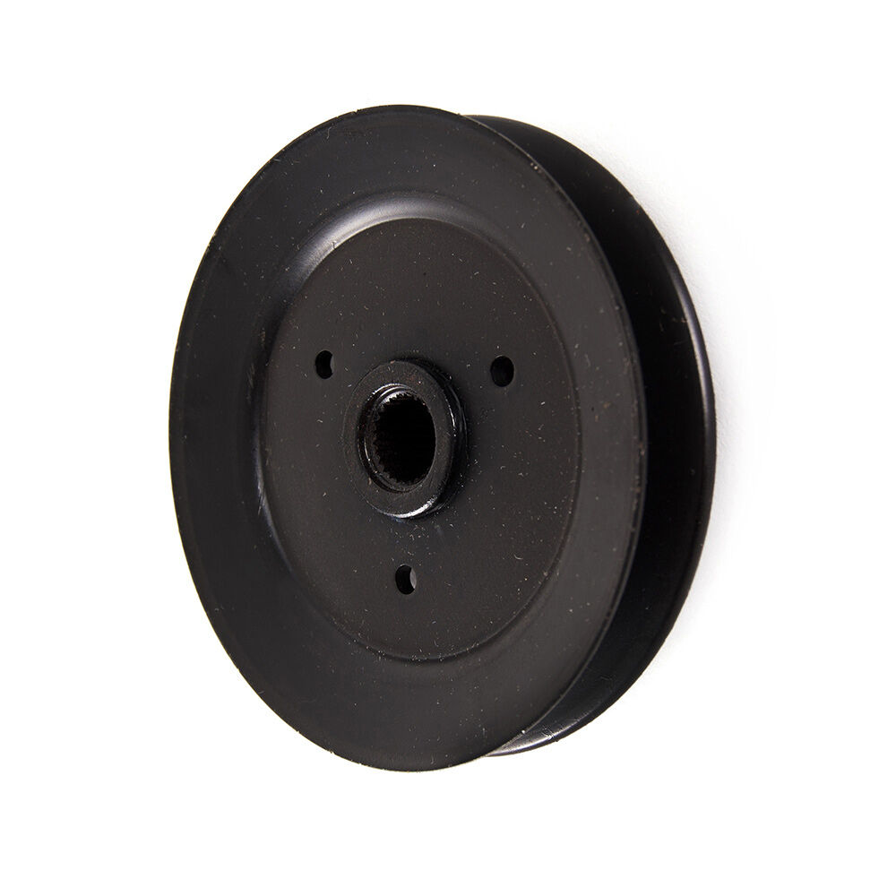 Mower pulley clearance