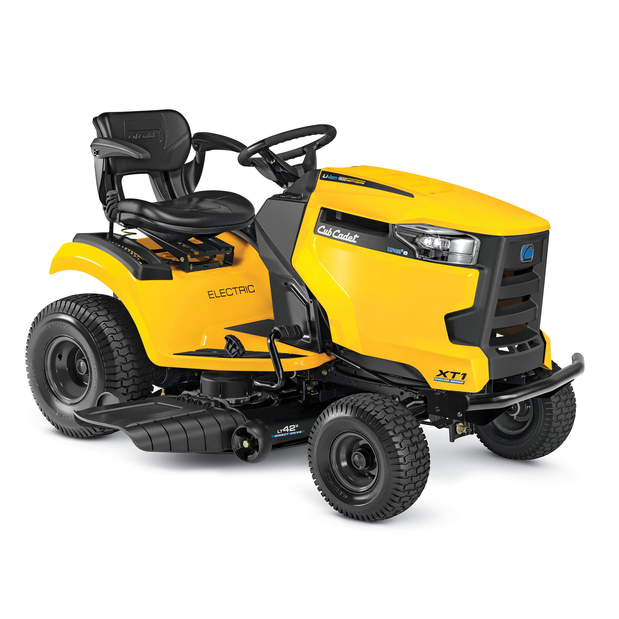 Cub cadet lt42e electric lawn new arrivals tractor