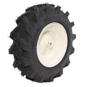 Tire and Rim Assembly 16 x 4.6 x 8 (Beige)