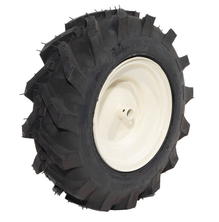 Tire and Rim Assembly 16 x 4.6 x 8 (Beige)