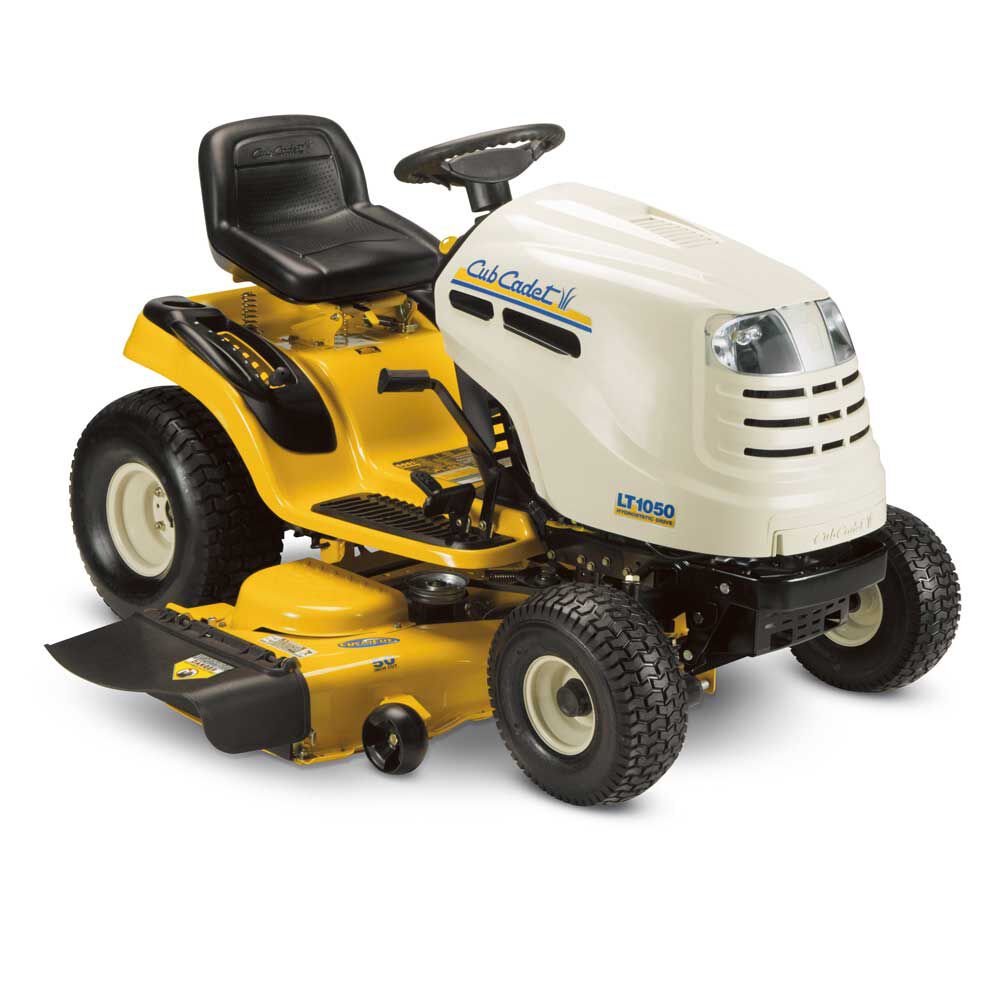 Cadet ride on lawn mower outlet