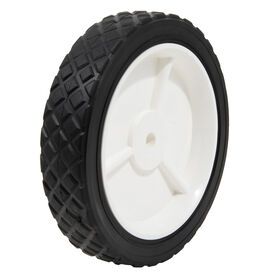 35 lbs. Load Rating. 1-3/8&quot; Hub Length. 1/2&quot; Nylon Bearing. Offset Hub. Diamond Tread.
