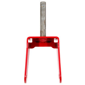 Caster Wheel Yoke (Red)