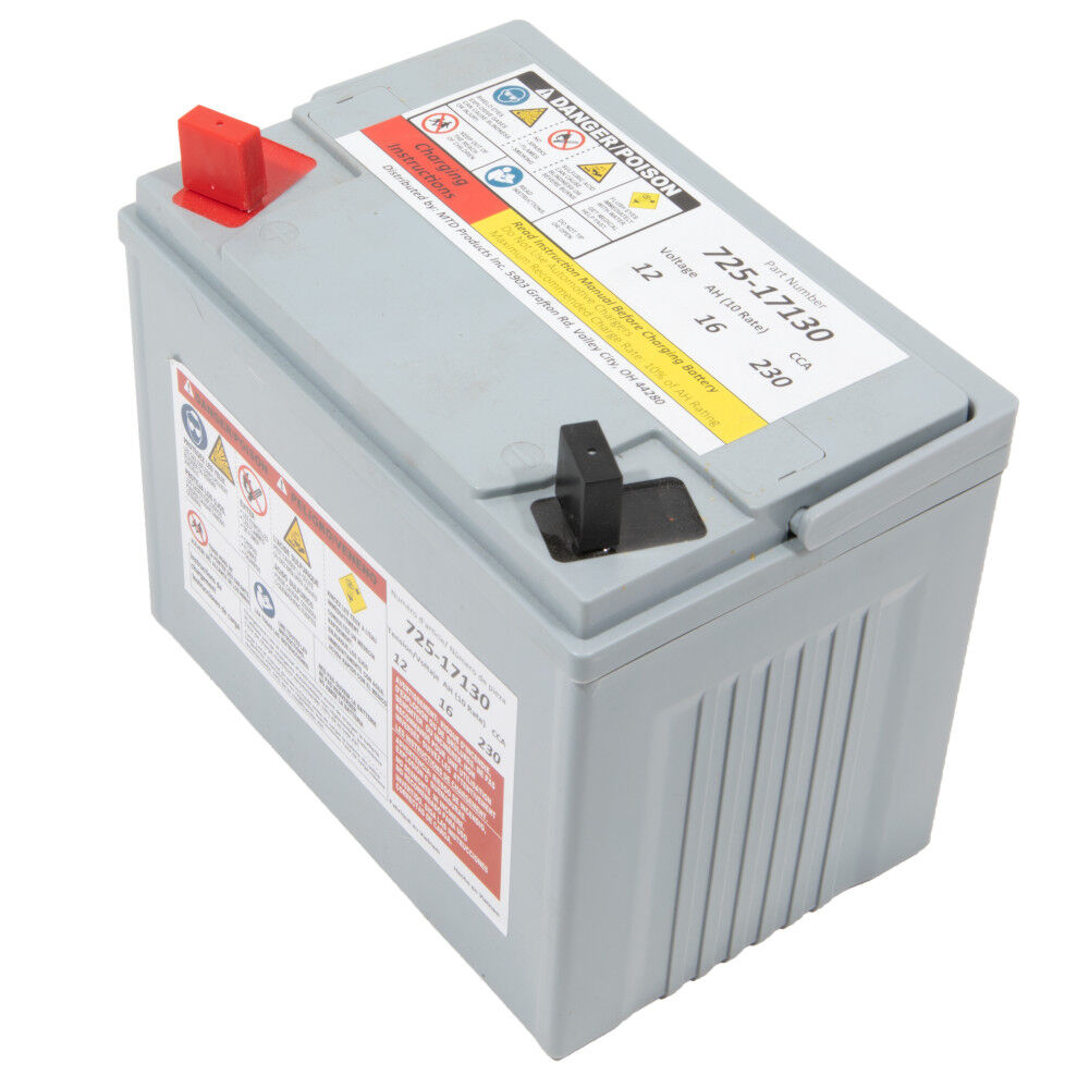 Cub cadet riding shop lawn mower battery