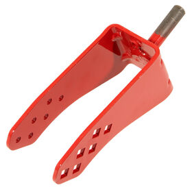 Caster Bracket Assembly (RH) (Red)