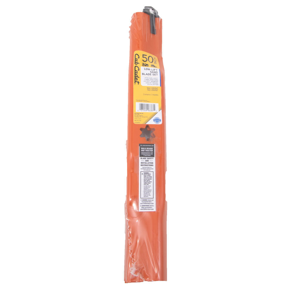 Sand Blade Set for 50 inch Cutting Decks 490 110 C182 Cub Cadet Canada
