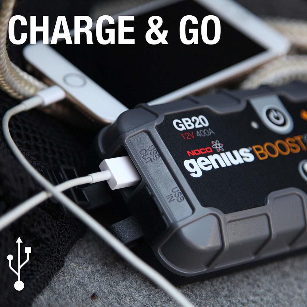 NOCO 400 Amp 12V Genius Boost Sport Lithium-ion Jumpstarter - GB20
