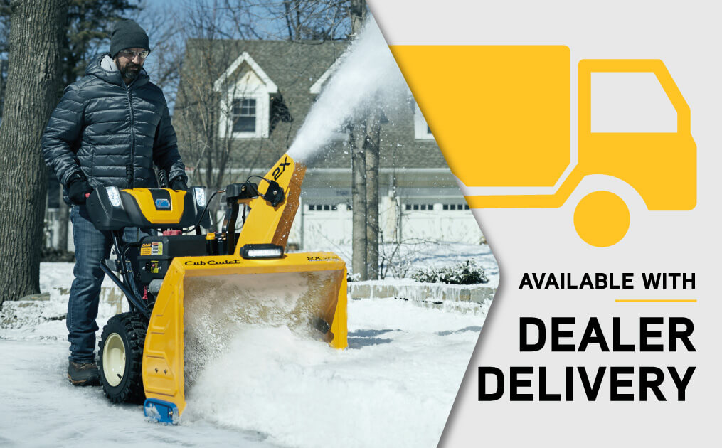 Cub Cadet Dealer Delivery Snow