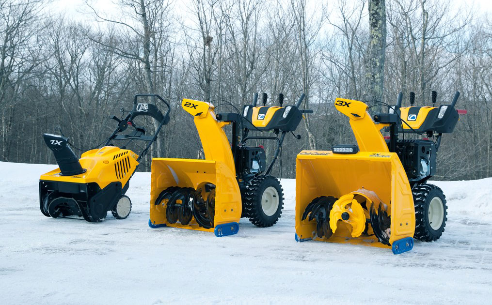 Cub Cadet X Series Snow Blowers Lineup