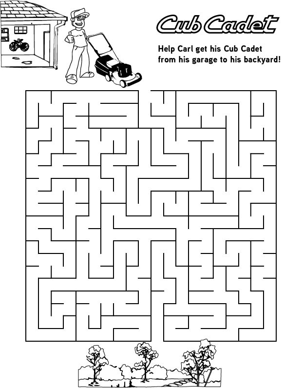 Cub Cadet Maze