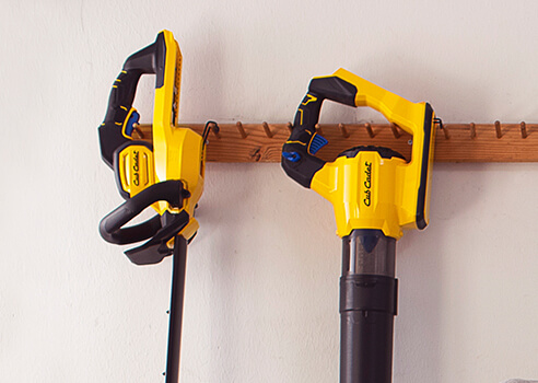 hand tools hanging on wall easily