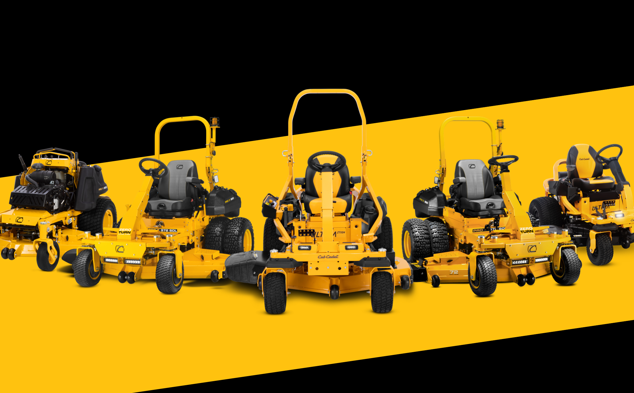 picture of all canadian professional zero-turn mowers